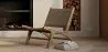 Fotel Salonowy - Fotel Boho Bali Design - Drewno i Skóra - Recia image 7