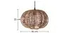 Lampa sufitowa z rattanu - Lampa wisząca w stylu boho Bali - Pya image 7