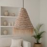 Lampa sufitowa z trawy morskiej - Lampa wisząca w stylu boho Bali - Pitse image 7