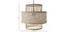 Lampa sufitowa z rattanu - Lampa wisząca w stylu boho Bali - Yei image 7