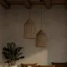 Lampa sufitowa z rattanu - lampa wisząca w stylu boho Bali - Fai image 7
