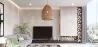 Lampa sufitowa z rattanu - lampa wisząca w stylu boho Bali - Dina image 7