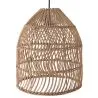 Lampa sufitowa z rattanu - lampa wisząca w stylu boho Bali - Dina image 7