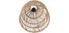 Lampa sufitowa z rattanu - lampa wisząca w stylu boho Bali - Dina image 7