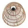 Lampa sufitowa z rattanu - lampa wisząca w stylu boho Bali - Dina image 7