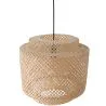 Lampa sufitowa z bambusa - Lampa wisząca w stylu boho Bali - Hya image 7