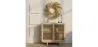 Kredens z naturalnego drewna - Boho Bali Design - 2 drzwi - Treys image 7