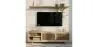 Drewniany stojak na telewizor - naturalne drewno - Boho Bali Design - Treys image 7