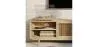 Drewniany stojak na telewizor - naturalne drewno - Boho Bali Design - Treys image 7