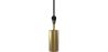 Lampa sufitowa szynowa - 7 regulowanych złotych reflektorów - 140CM image 7