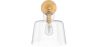 Lampa Ścienna - Złoty Metal i Kryształ - Sabela image 7