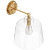 Lampa Ścienna - Złoty Metal i Kryształ - Sabela image 7