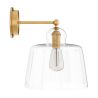 Lampa Ścienna - Złoty Metal i Kryształ - Sabela image 7