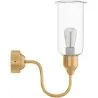 Lampa Żyrandolowa - Złota Lampa Ścienna - Driss image 7