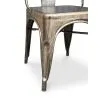 Stalowe krzesło do jadalni - Industrial Design - New Edition - Stylix image 7