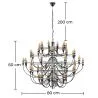 Lampa sufitowa - Żyrandol - Kinkiet - Mała - Bella image 7