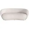Sofa zakrzywiona 3-osobowa w tkaninie bouclé - Curvy image 7