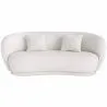 Sofa zakrzywiona 3-osobowa w tkaninie bouclé - Curvy image 7