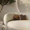Sofa zakrzywiona 3-osobowa w tkaninie bouclé - Curvy image 7