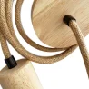 Podwieszany Kabel do Lampy z Dziewięciostopniowego I Drewna - 200 cm - Hanz image 7