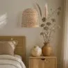 Lampa Sufitowa z Ratana - Lampa Wisząca w Stylu Boho Bali - 30 cm - Rava image 7