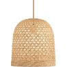 Lampa Sufitowa z Ratana - Lampa Wisząca w Stylu Boho Bali - 30 cm - Rava image 7