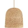 Lampa Sufitowa z Ratana - Lampa Wisząca w Stylu Boho Bali - 50 cm - Rava image 7
