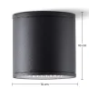 Lampa sufitowa i ścienno-ścienna z oświetleniem LED - Alua image 7