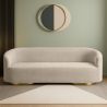 Sofa 3/4 miejscowa - Tapicerka z weluru - Herina image 7