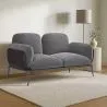 Sofa 2-osobowa - Obita aksamitem - Vandan image 7