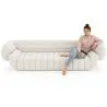 Sofa obita tkaniną bouclé - 3/4 miejsca siedzące - Caden image 7