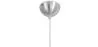 Lampa sufitowa - lampa wisząca w kolorze srebrnym - Spelunking image 7
