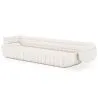 Sofa obita tkaniną bouclé - 4/5 miejsc siedzących - Caden image 7