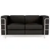 Sofa dwuosobowa - Obita eko-skórą - Lecur image 7