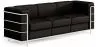 Sofa trzyosobowa - Obita eko-skórą - Lecur image 7