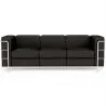 Sofa trzyosobowa - Obita eko-skórą - Lecur image 7