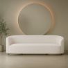 Sofa 3/4-osobowa - Obita tkaniną bouclé - Herina image 7