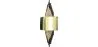 Złota lampa ścienna - Golden image 7