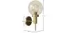 Złota kinkietowa lampa ścienna - Lica image 7