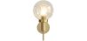 Złota kinkietowa lampa ścienna - Lica image 7