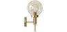 Złota kinkietowa lampa ścienna - Lica image 7