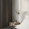 Złota kinkietowa lampa ścienna - Lica image 7