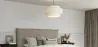 Wisząca lampa sufitowa - Abażur z materiału - Braichal image 7
