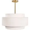 Wisząca lampa sufitowa - Abażur z materiału - Braichal image 7
