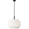Wisząca lampa sufitowa - Abażur z materiału - Lorwe image 7