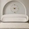 Sofa o zaokrąglonym kształcie, obita tkaniną bouclé - 3/4 miejsca siedzące - Souta image 7
