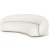 Sofa o zaokrąglonym kształcie, obita tkaniną bouclé - 3/4 miejsca siedzące - Souta image 7