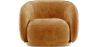 Zakrzywiony fotel obity aksamitem - Cally image 7
