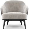 Fotel obity aksamitem - Luc image 7