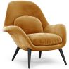 Fotel obity aksamitem - Uyere image 7